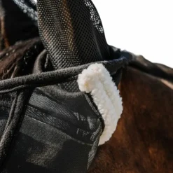 Equithème - Masque anti-mouches Supercut Noir Best