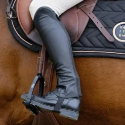 Equithème - Mini chaps Sparkly Noir New