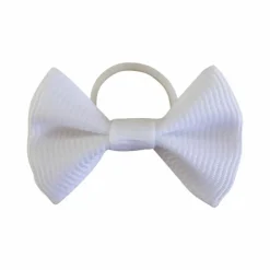 Outlet Equithème - Nœuds à natter en tissu blanc