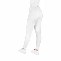 Equithème - Pantalon d'équitation femme Mila Blanc Outlet