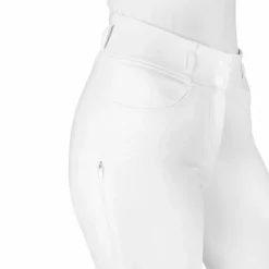 Equithème - Pantalon d'équitation femme Mila Blanc Outlet