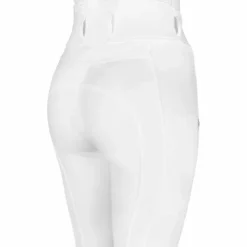 Equithème - Pantalon d'équitation femme Mila Blanc Outlet
