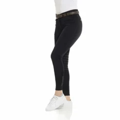 Equithème - Pantalon d'équitation femme Josephine Noir Outlet
