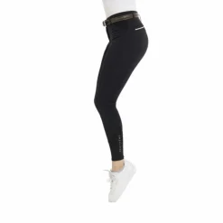 Equithème - Pantalon d'équitation femme Josephine Noir Outlet