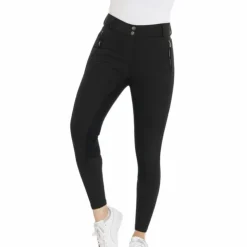 Equithème - Pantalon d'équitation femme Nicole Noir