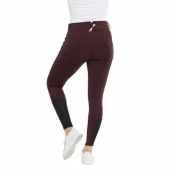 Discount Equithème - Pantalon d'équitation femme Claudine Bordeaux