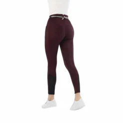 Discount Equithème - Pantalon d'équitation femme Claudine Bordeaux