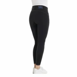 Equithème - Pantalon d'équitation femme Yolande Noir Discount
