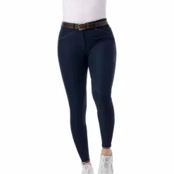 Discount Equithème - Pantalon d'équitation femme Yolande Marine