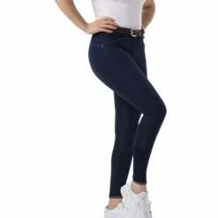 Discount Equithème - Pantalon d'équitation femme Yolande Marine