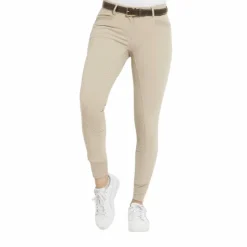 Equithème - Pantalon d'équitation femme Kendal Beige Best