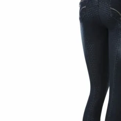 Equithème - Pantalon d'équitation femme Jean Texas Marine Outlet
