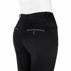 Online Equithème - Pantalon d'équitation femme Capucine Noir