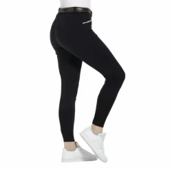 Equithème - Pantalon d'équitation femme Gizel Noir Hot