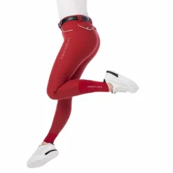 Equithème - Pantalon d'équitation femme Belinda Rouge Clearance