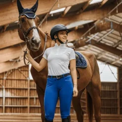 Equithème - Pantalon d'équitation femme Jessie roi Bleu Outlet