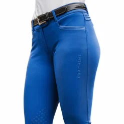 Equithème - Pantalon d'équitation femme Jessie roi Bleu Outlet