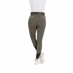 Equithème - Pantalon d'équitation femme Josephine taupe Marron Clearance