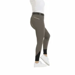 Equithème - Pantalon d'équitation femme Josephine taupe Marron Clearance