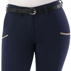 Hot Equithème - Pantalon d'équitation femme Lainbow Marine