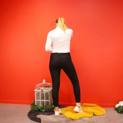 Equithème - Pantalon d'équitation femme Lotty Noir New