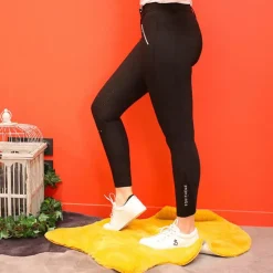 Equithème - Pantalon d'équitation femme Lotty Noir New