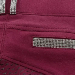 Equithème - Pantalon d'équitation femme Glam Prune