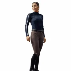 New Equithème - Pantalon d'équitation femme Jessie taupe Marron
