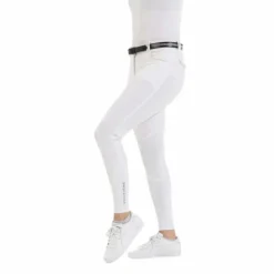 Discount Equithème - Pantalon d'équitation femme Belinda Blanc
