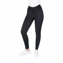 Best Equithème - Pantalon d'équitation femme Elsa Je t'aime Noir
