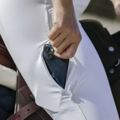 Online Equithème - Pantalon d'équitation femme Beverly Blanc