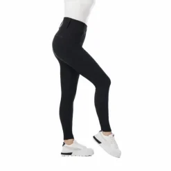 Equithème - Pantalon d'équitation enfant Queen Noir Outlet