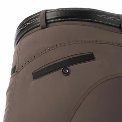 Best Equithème - Pantalon d'équitation fille Safir brun/ noir Marron