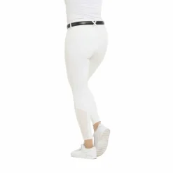 Equithème - Pantalon d'équitation femme Claudine Blanc Outlet
