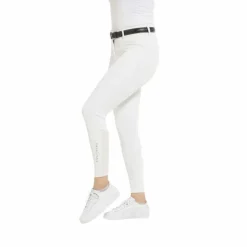 Equithème - Pantalon d'équitation femme Claudine Blanc Outlet