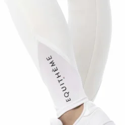 Equithème - Pantalon d'équitation fille Safir / bleu Blanc