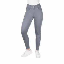 Equithème - Pantalon d'équitation femme Mila Gris