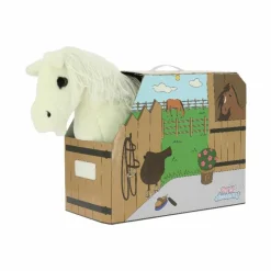 Outlet Equithème - Peluche mini poney Filou Blanc