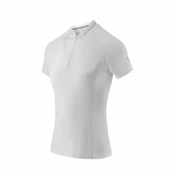Equithème - Polo à manches courtes femme Elodia Blanc New