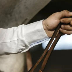 Equithème - Polo de concours manches longues mesh homme Dany Blanc Online