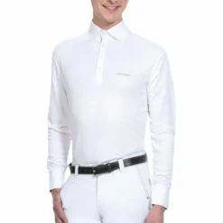 Equithème - Polo manche longues mesh Best