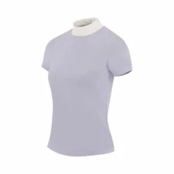 Hot Equithème - Polo manches courtes femme London Violet