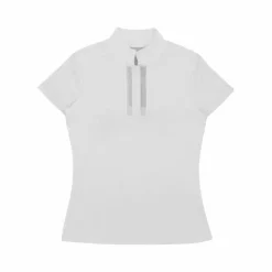 Outlet Equithème - Polo manches courtes femme Riyadh Blanc