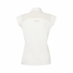 Hot Equithème - Polo manches courtes concours Brussels blanc