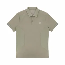 Online Equithème - Polo manches courtes homme Eric taupe Marron