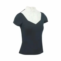 New Equithème - Polo manches courtes femme Lerma Marine