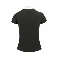 Outlet Equithème - Polo manches courtes femme Lerma Noir