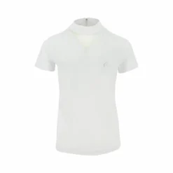 Equithème - Polo manches courtes concours Valence blanc