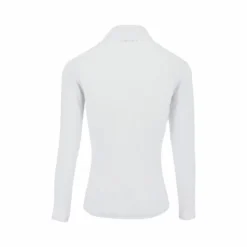 Equithème - Polo manches longues Pékin blanc Sale