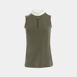 Equithème - Polo sans manches Smoff fer Gris Best